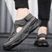 Men’s Shoes Men's sandals for summer outdoor sports, non slip and wear resistant, drivers driving to work, men's outdoor wading beach slippers_vogvips.com