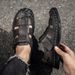 Cross-border Summer Genuine Leather Soft-soled Breathable Closed-toe Non-slip Trendy Casual Clogs Men's Sandals Water_vogvips.com