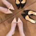 Cross-border Bow-tie Closed-toe Backless Sandals, 2026 Summer New European And American Pointed-toe Fabric Flat Sandals_vogvips.com