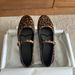2026 Early Autumn New Leopard Print Mary Jane Flat Buckle Strap Soft Leather Single Shallow Mouth Granny Shoes_vogvips.com
