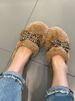 Sangpo Winter Sheepskin Integrated Teddy Curly Hair Bag Head Drag Thickened Warm Bow Fluffy Slippers Women_vogvips.com