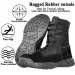 LAHORS® Lightweight Suede Leather Tactical Combat Boot Men Outdoor Hiking Desert Army Shoes Breathable Male Ankle Boots_vogvips.com