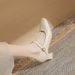 wangjia Wangjia Sheepskin French Retro Black High Heels Spring Single Strap Commuting Work Chunky Heel Mary Jane_vogvips.com