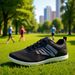 Men & Women's Lightweight Knit Running Shoes - Breathable Non-Slip Rubber Sole For Outdoor Training, Gym, And Jogging - Wide Round Toe Design_vogvips.com