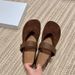 2025 Autumn New Comfortable Leopard Print Leather Mary Jane For Women, Versatile Soft Sole Retro Strap Shallow Single_vogvips.com