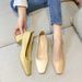 Fuhao Korean Style Grandma For Women, Chunky Heel 2022 New High Heels, Women's Casual Soft Shallow Mouth Shoes_vogvips.com
