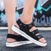 2025 Open Toe Breathable Casual Sandals Fashion Slimming Beach Shoes_vogvips.com
