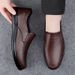 Casual Men's Shoes Non-slip Soft Sole Dad Leather Shoes Men's Shoes_vogvips.com