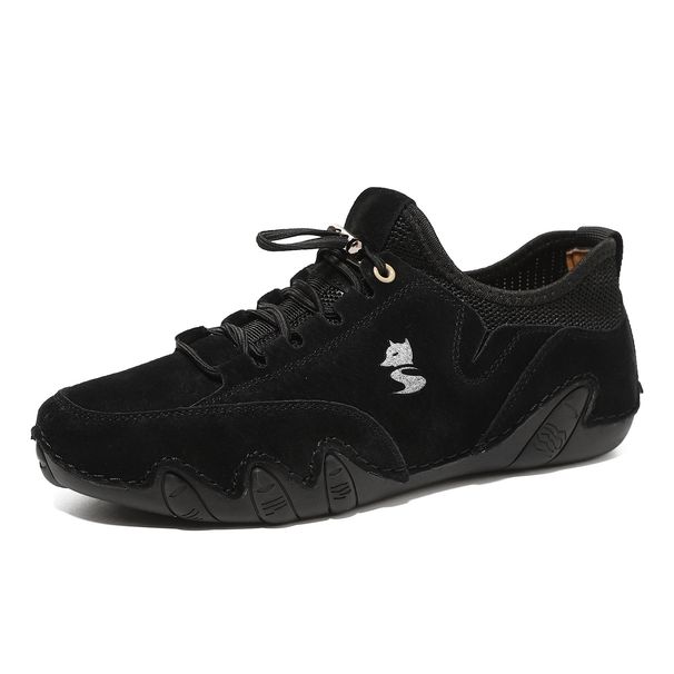 Plus-Size Women's Outdoor Casual Shoes Autumn And Winter First Layer Leather Shoes Sneakers Fox Shoes_vogvips.com