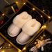Women's Shoes New Cotton Slippers For Women Autumn And Winter Home Couple Warm Home Home Plush Women's Confinement Cotton Shoes_vogvips.com