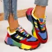 Running Fashion Colorful Casual Sneakers Comfort Lace Up Outdoor Platform Shoes For Women Zapatos De Mujer_vogvips.com