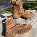 European Warm Series New Style Brown Summer Mesh Breathable Combat For Men, Ultra-Light Wear-Resistant High-Top Zipper Anti-Puncture Desert_vogvips.com