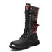 High Top Plus Size Shoes Motorcycle Boots Martin Boots_vogvips.com