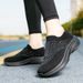 Trendy Casual Women Sports Mesh Thick Sole Shock-absorbing Walking Anti-skid High-quality Training Casual Shoes Zapatos De Mujer_vogvips.com