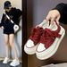 Little White Shoes Female And Female Students Leisure Sports Versatile Board Shoes Street Shooting_vogvips.com