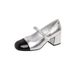 Block Heel Sandals Women Summer New Small Fragrance One Line With Back Air High Heel Sandals Women_vogvips.com