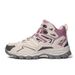 Thickened Cotton Women's Hiking Shoes Couple Mid-help Climbing Cross-country Hiking Sports Hiking Shoes_vogvips.com