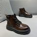 European Warm Series Meilade Martin Thick Sole Leather Shoes Men's Autumn Winter Thickened New 2025 Casual Work Boots_vogvips.com