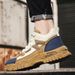 European Warm Series Men's Shoes 2025 Autumn Winter High Top Leather Thick Sole Wear-Resistant Work Martin Boots Men Waterproof Non-Slip_vogvips.com