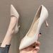 MTX 775-15B Simple Solid Color Pointed Toe Stiletto 2025 Spring New Fairy Style High Heels For Women_vogvips.com