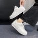 Hot-Selling White Sneakers For Women 2024 New Spring And Autumn Versatile Sports Casual Shoes Women's Summer Thick-Soled Height-Increasing Sneakers_vogvips.com