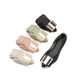 New Pointed Metal Buckle Soft Soled Chicken Rolls Flat Sole Single Shallow Pregnant Mother Work Shoes 902-3#_vogvips.com