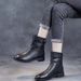 Leather Martin British Style 2024 Autumn Winter New Super Soft Fleece Lined Warm Stylish Versatile Slim Short Boots For_vogvips.com