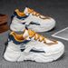 Light Luxury Autumn Thick Height Increasing Soft Sole Dad Men's Non-Slip Mesh Sports Versatile Trendy Casual Shoes_vogvips.com