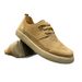 Men's 2025 Summer Trend Versatile Leather Loafers Men's Casual Hollow Breathable Flat Shoes_vogvips.com