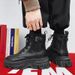 European Warm Series 2025 Martin British Motorcycle High-top Leather Trendy Forest Style All-season Men's Boots Large Size Height-increasing_vogvips.com