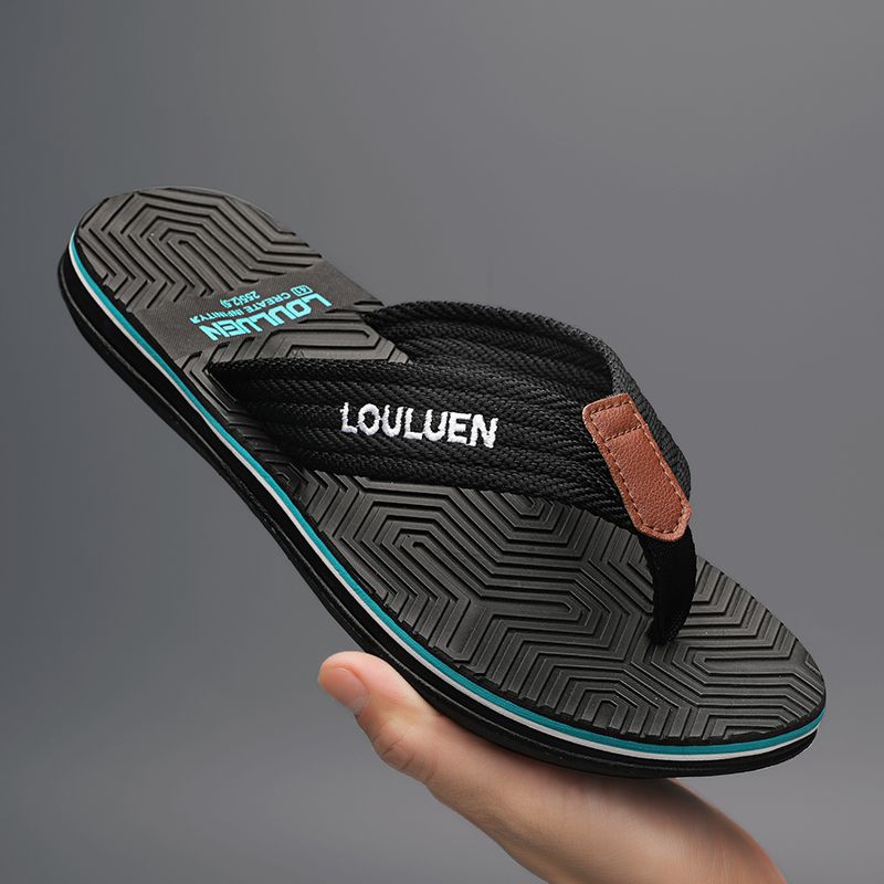 Men's New Super Comfortable And Fashionable Summer Slippers Classic Version Cool Flip Flops Men's Shoes Beach S_vogvips.com