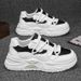 Men's Autumn New Breathable White Men's Sports Trend Versatile Thick Sole Casual Dad Shoes Men_vogvips.com