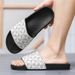 Men's New With Exposed Toes For Home Use, Men's High-end Stepping On Poop Feeling, Cool Flip Flops In Large Size, One_vogvips.com