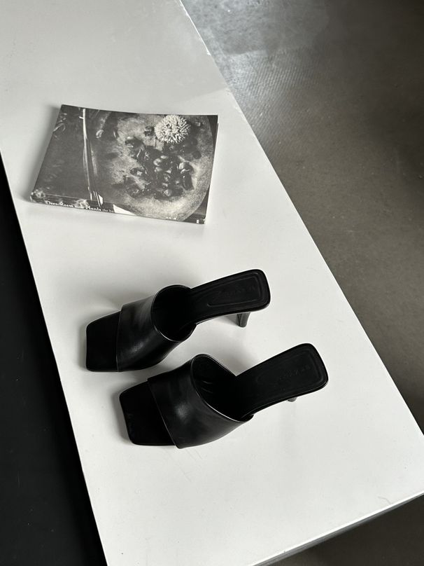 Excluding Tax, European And American Style Square-toed Open-toe Slip-on Sandals For Women, 2024 Summer Stiletto_vogvips.com