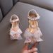 New Baby Girls Single Shoes Princess Shoes Sandals Small Big Children Girls Butterfly Yarn_vogvips.com