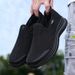 Summer Breathable Casual Sports Thin Lightweight Single Shoe, One Foot Stepping Shoes, Men's Mesh Shoes_vogvips.com