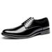 Men's Genuine Leather Derby Shoes, Classic Business Oxfords For Formal Office Commute And Smart Casual Wear_vogvips.com