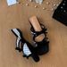 Gentle Bows Polka Dot Open Toe Flip Flops Summer New With Skirt Fairy Style Beautiful Cool Slippers_vogvips.com