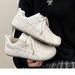 White Leather Women's German Training Shoes, 2026 New Spring Model, Sports Casual Sneakers, Versatile Trendy White Shoes_vogvips.com