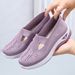 Changfeng Women's Custom Processing Shoes Soft Soled Comfortable Casual Wear Resistant Single Style_vogvips.com