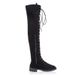 2020 Autumn Winter New Plus Size Lace-up Over-the-Knee Flat Boots Women's Shoes_vogvips.com