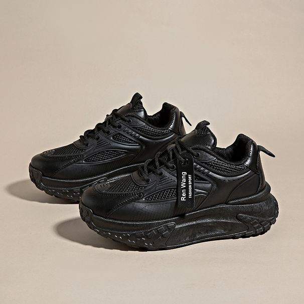 Thick Soled Dad For Women In The Summer Of , New Mesh, Internet Celebrity, Breathable, Fashionable, Versatile,_vogvips.com