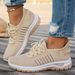 2026 New Cross-Border Women's Shoes: Breathable, Comfortable, Casual, Versatile, Non-Slip, Lightweight Mesh Sneakers_vogvips.com