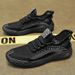 Euro Step New Breathable Simple Versatile Korean Style Sports Casual Fashion Trendy Men's Shoes_vogvips.com