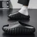 hot Free Delivery Slippers Fashionable Solid Color Men's Drag Casual And Comfortable Foot Feel Anti Slip_vogvips.com