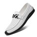 Men's Round Head Men's Casual Single Shoes Small Size Lazy Shoes Large Size Beanie Shoes Men's Shoes Punching_vogvips.com