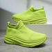 Men's Sports Shoes Mesh Breathable Soft-soled Casual Shoes Light Soft Running Shoes Non-slip Thick-soled Couple's Tennis Shoes_vogvips.com