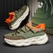 Men's Summer 2025 New Mesh Breathable Sports Versatile Casual For Teenagers Thick Sole Height Increasing Dad Shoes_vogvips.com