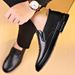 Top Layer Cowhide Business Formal Spring And Autumn New Men's Genuine Leather Middle-Aged Dad Shoes Men_vogvips.com