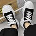MOSSHARKLO Canvas Casual Shoes For Men & Women - Round Toe Low Top Sneakers With Rubber Sole, Breathable & Comfortable_vogvips.com